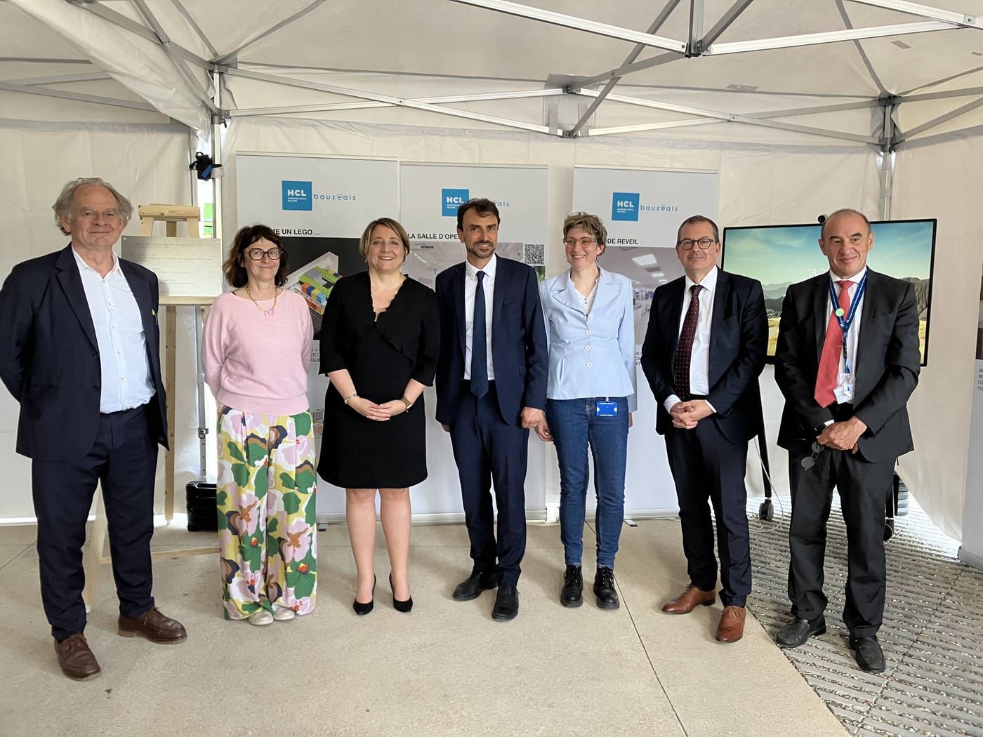 Michel Rémon & Associés - Inauguration du Service d'Accueil des Urgences (SAU) du projet BAURéaLS à l'hôpital Lyon Sud